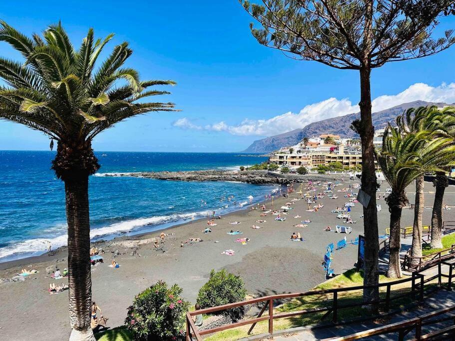 Beachfront Villa And Pool Puerto de Santiago  Dış mekan fotoğraf