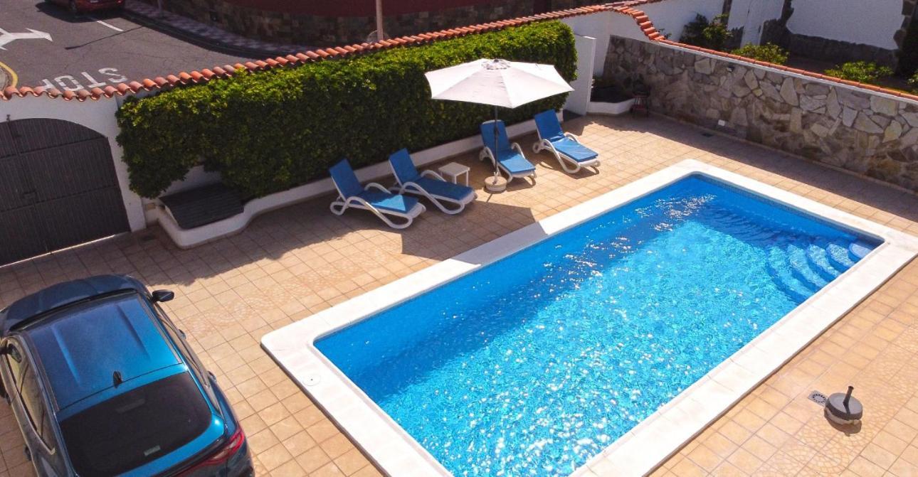 Beachfront Villa And Pool Puerto de Santiago  Dış mekan fotoğraf
