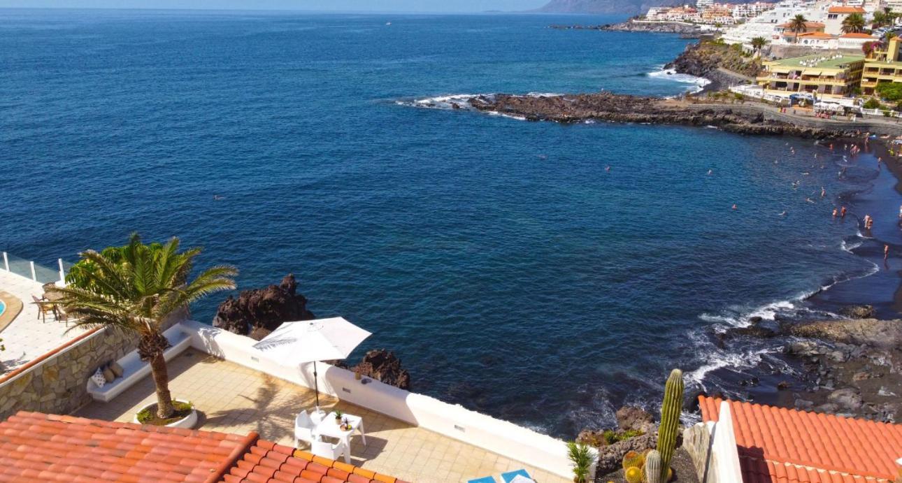 Beachfront Villa And Pool Puerto de Santiago  Dış mekan fotoğraf